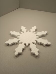 снежинки из пенопласта, снежинки из пенопласта купить,