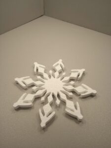 снежинки из пенопласта, снежинки из пенопласта купить,