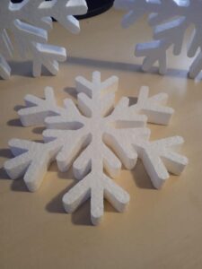 снежинки из пенопласта, снежинки из пенопласта купить,