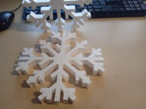 снежинки из пенопласта, снежинки из пенопласта купить,