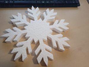 снежинки из пенопласта, снежинки из пенопласта купить,
