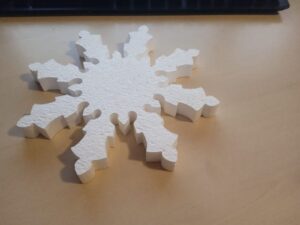 снежинки из пенопласта, снежинки из пенопласта купить,