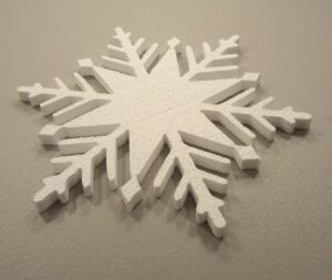снежинки из пенопласта, снежинки из пенопласта купить,