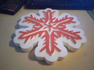 снежинки из пенопласта, снежинки из пенопласта купить,