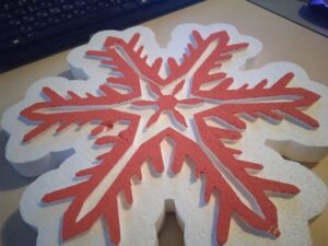 снежинки из пенопласта, снежинки из пенопласта купить,